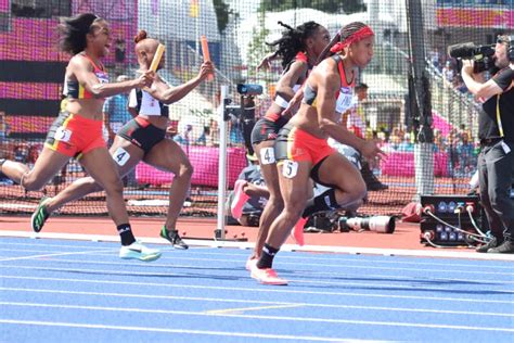 Womens 4x100m Relay Set New National Record Inside Png