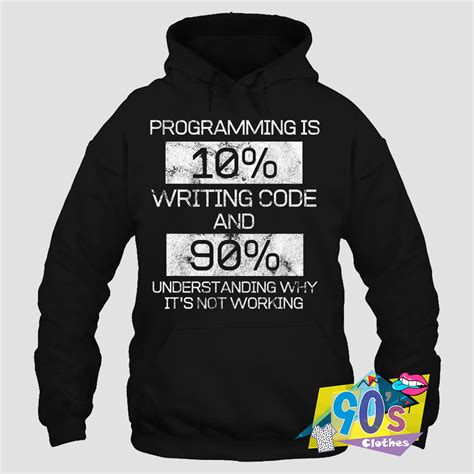 Coding For Programmer Writing Code Hoodie On Sale
