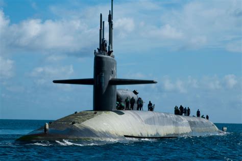 Ssgn Ohio Class Guided Missile Submarine