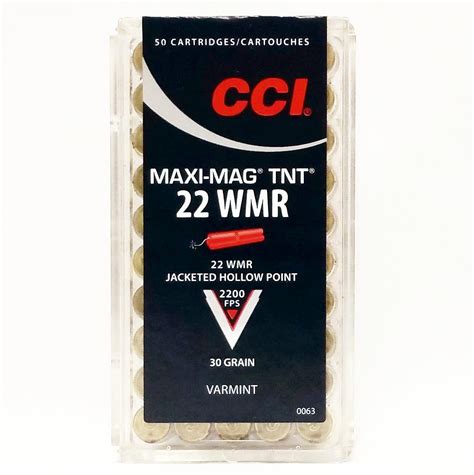 Cci 22 Wmr 30 Gr Maxi Mag Tnt Jhp 50