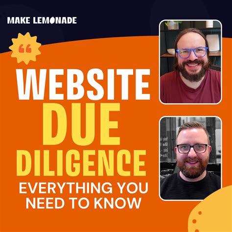 Website Due Diligence Everything You Need To Know