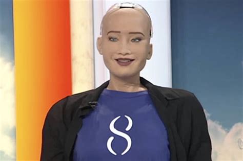 Real Terminator Robot Sophie Warns Humans On Live Tv