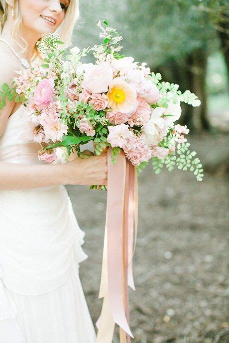 11 Of The Prettiest Wrapped Wedding Bouquets Wedding Bouquet Ribbon