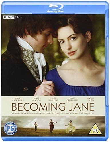 Becoming Jane Blu Ray Region Free Amazon Co Uk Anne Hathaway James Mcavoy Anne Hathaway
