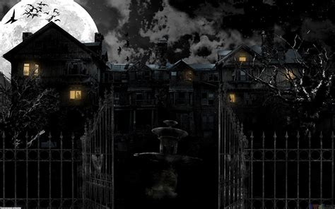 Haunted House Wallpapers Desktop Wallpaper Cave