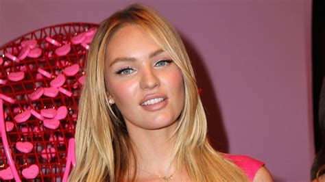 Candice Swanepoels Pals In Bikinis For Upside Down Splits Display