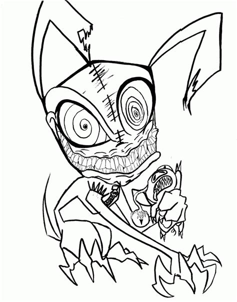 Now, it is the time for the coloring pages of pennywise. Scary Coloring Pages - Best Coloring Pages For Kids