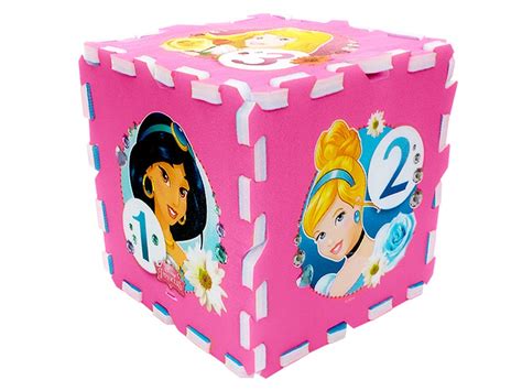 Kids will love jumbo's giant floor puzzles, which are made of foam and feature characters from disney's planes, peppa pig, amongst others. Foam puzzle Disney Princess mat 31x31 ZA3154 | toys ...