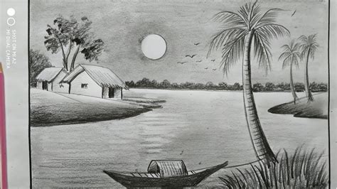 25+ Best Looking For Pencil Easy Sunset Scenery Drawing ... The idea of preparatory sketches is a tale as old as art.