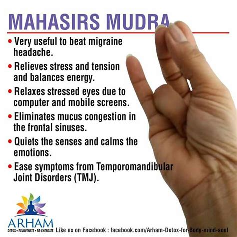 Mahasirs Mudra Powerful Mudra For Migraine Sunus And Stress