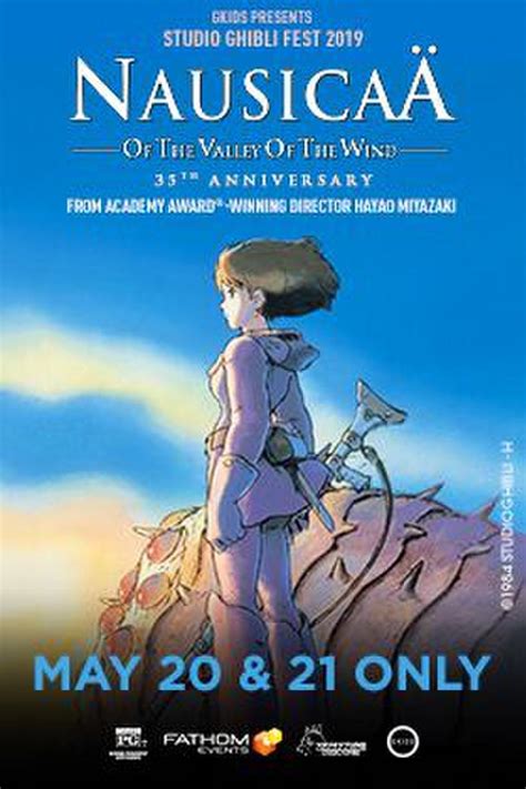 Nausicaa Of The Valley Of The Wind Studio Ghibli Fest Fandango