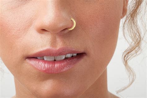 Indian Nose Ring Nose Ring Indian Gold Nose Ring Nose Ring Etsy