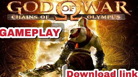 God Of War Ppsspp File Download God Of War Chain Of Olympus Gameplay
