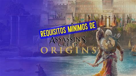 Assassin s Creed Origins requisitos mínimos para PC Clube do Vídeo Game