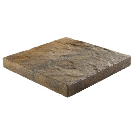 Oldcastle 16 In X 16 In Harvest Blend Concrete Step Stone 12050016