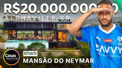 Nova MansÃo Do Neymar R 20 MilhÕes Em Alphaville Sp Youtube
