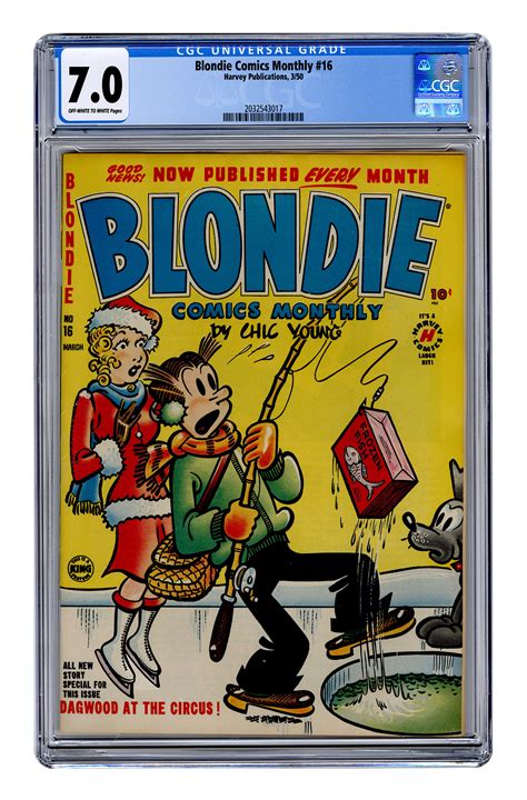 Lot Detail Blondie Comics Monthly No 16