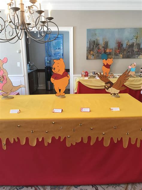 Winnie The Pooh Birthday Party Honey Table Winnie The Pooh Themes