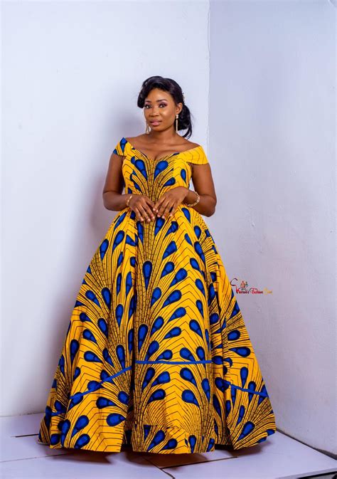 African Print Party Ball Dressafrican Clothing For Womenafrican Prom