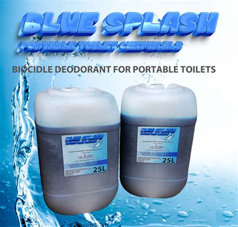 Blue Splash Portable Toilet Chemicals 25l Lavender Cleaning Supplies