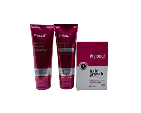 Viviscal Gorgeous Growth Densifying Shampoo And Conditioner And Hair Growth