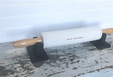 Wood Rolling Pin Stand For Rae Dunn Farmhouse Riser Rolling Etsy