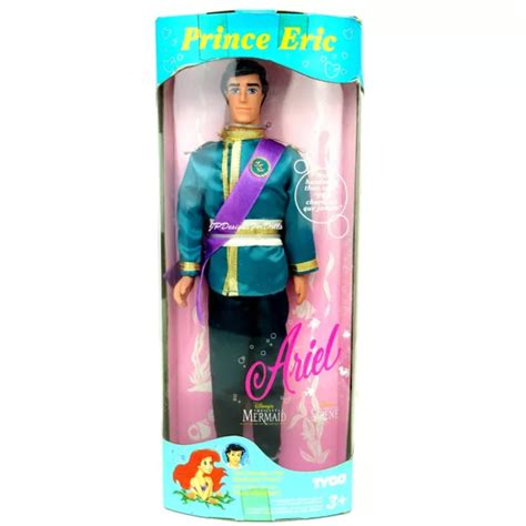 1992 POUPÉE DISNEY La Petite Sirène Ariel Prince Eric Tyco Toys EUR 50