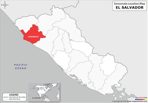 Where Is Sonsonate Located In El Salvador Sonsonate Location Map In