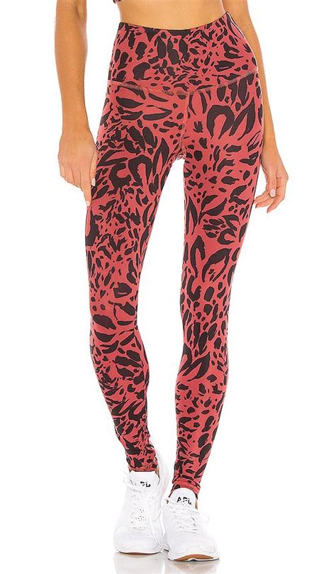 Strut This Teagan Ankle Legging In Auburn Cheetah Modesens Ankle