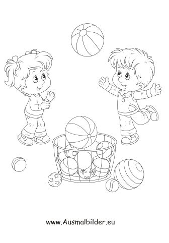 Titz will flexibler agieren und ich persönlich hoffe, dass er dabei, trotz der beiden eher nicht so starken spiel zuletzt, narey trotzdem nicht draußen lässt. Ausmalbilder Kinder beim Ballspielen - Kinder Malvorlagen