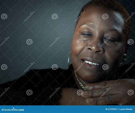 Black Woman At Peace Stock Photo Image Of Space Friend 2722962