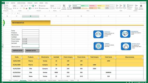 Plantilla Inventario De Entradas Y Salidas Excel Porn Sex Picture