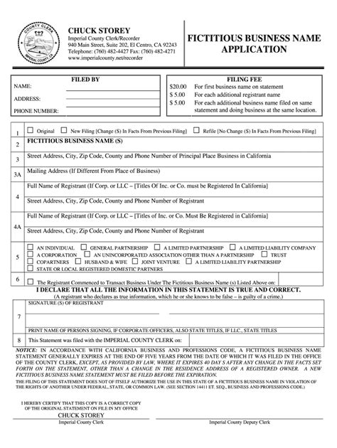 Fictitious Business Name Fill Out And Sign Online Dochub