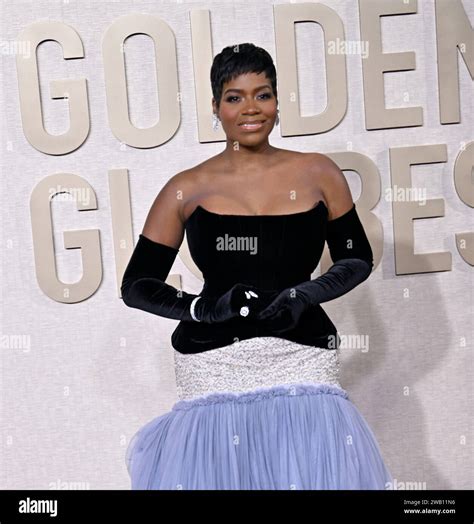 Beverly Hills United States 07th Jan 2024 Actress Fantasia Barrino Arrives For The 81st
