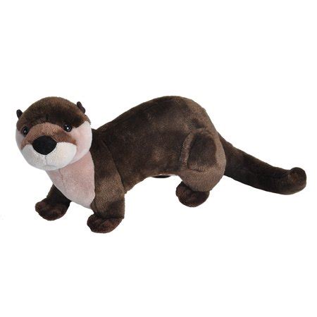 Giant sea otter stuffed animal. Cuddlekins River Otter Plush Stuffed Animal by Wild ...