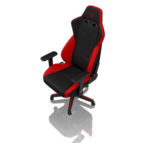Nitro Concepts S300 Gaming Chair Inferno Red Gamer Stol Sort Rød