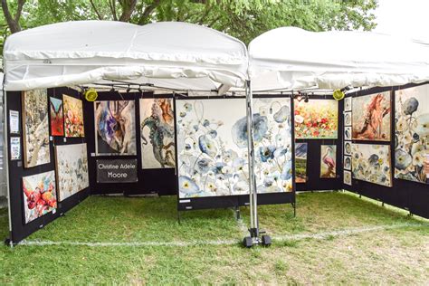 Warm Texas People At Cottonwood Art Festival — Christine Adele Arts