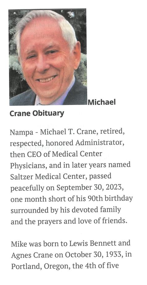 Michael "Mike" Thomas Crane - The Basque Museum & Cultural Center