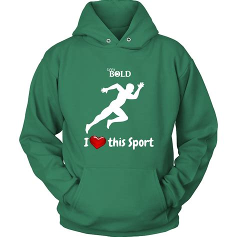 LiVit BOLD Men's Hoodies - I Heart this Sport - Track & Field | Hoodies men, Hoodies womens ...