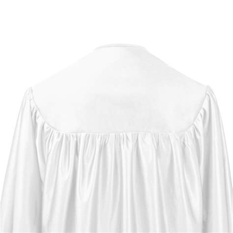 White Graduation Gown For Children Kids Graduation Robe