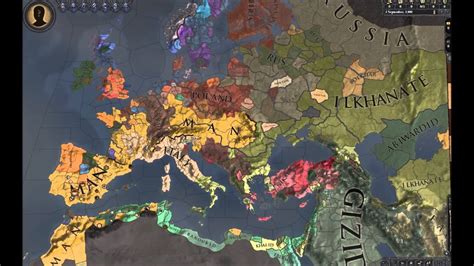 The Ck2 And Eu4 Thousand Year Timelapse 867 Ad 1821 Ad 1 Youtube