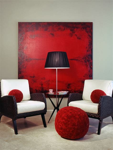 Red Living Room Design Ideas Adorable Home