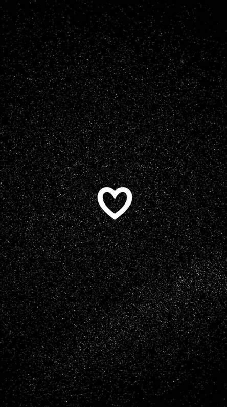 Black Heart Wallpaper Whatsapp Backgrounds Whatsapp Background Dark