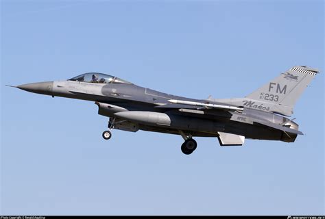 87 0233 Usaf United States Air Force General Dynamics F 16c Fighting