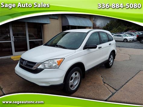 Used 2011 Honda Cr V Lx 2wd 5 Speed At For Sale In High Point Nc 27260