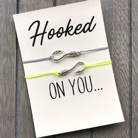 The best long distance relationship gift is spending time together. Hooked on you, Long distance relationship bracelets ...