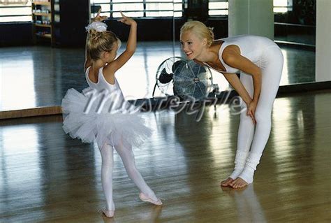 Look 1 Mother And Daughter Do A Ballet Lesson Mothers Pic Dance