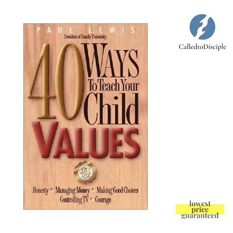 40 Ways To Teach Your Child Values Lazada Ph