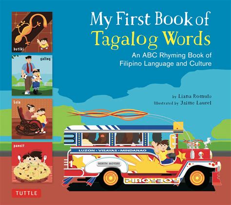 My First Book Of Tagalog Words An Abc Rhyming Book Of Filipino