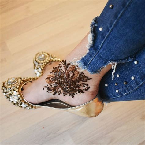 21 Simple Foot Mehndi Design That Are Perfect For Brides To Be